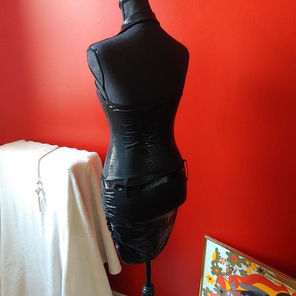 Flamingo USA sequence little black party dress - Picture 4 of 8